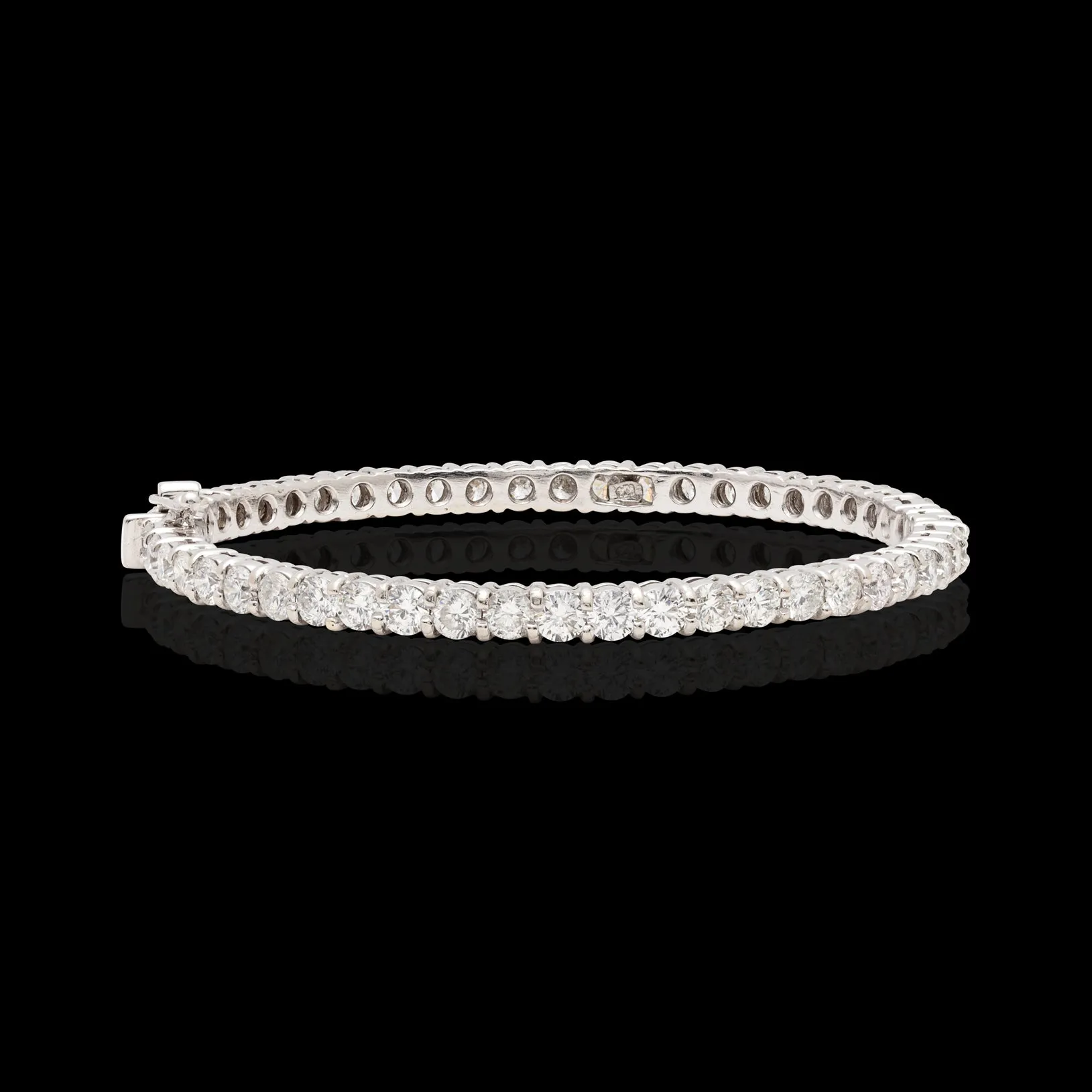 10.00 Carat Diamond Eternity Bangle