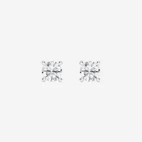 2ct tw LAB GROWN Diamond Earrings in 14kt White gold