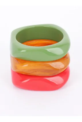 3pack Resin Bangle