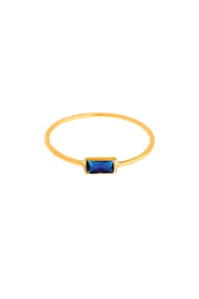 Baguette Gem Ring