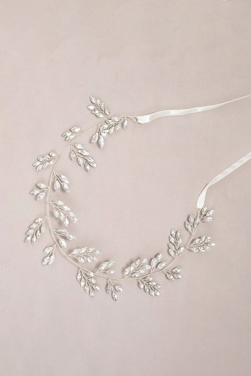 Bendable Bridal Rhinestone Headband