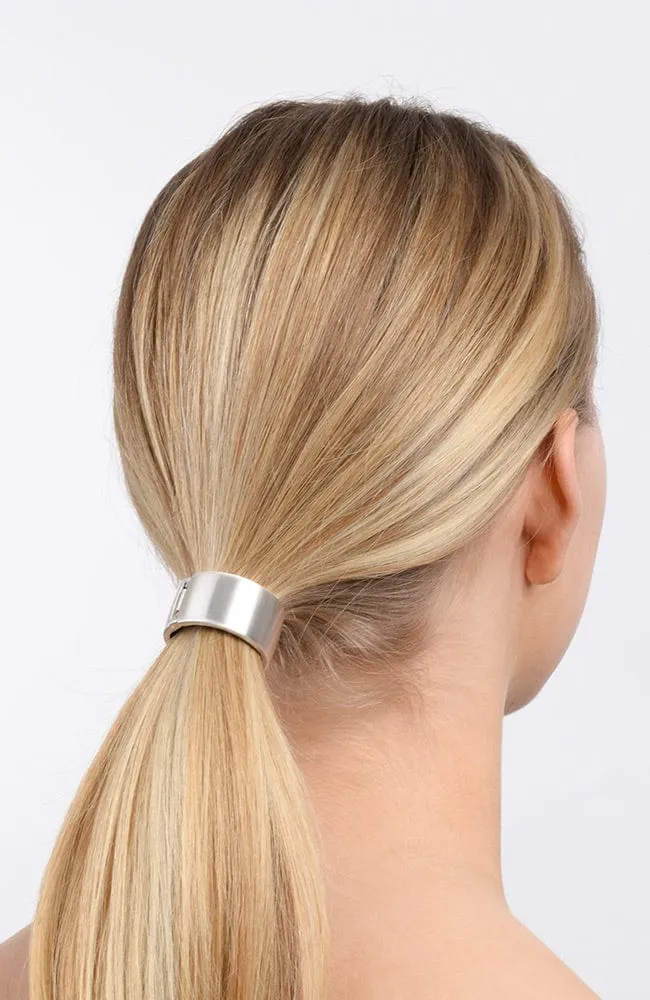 Brushed Metal Cuff Pony