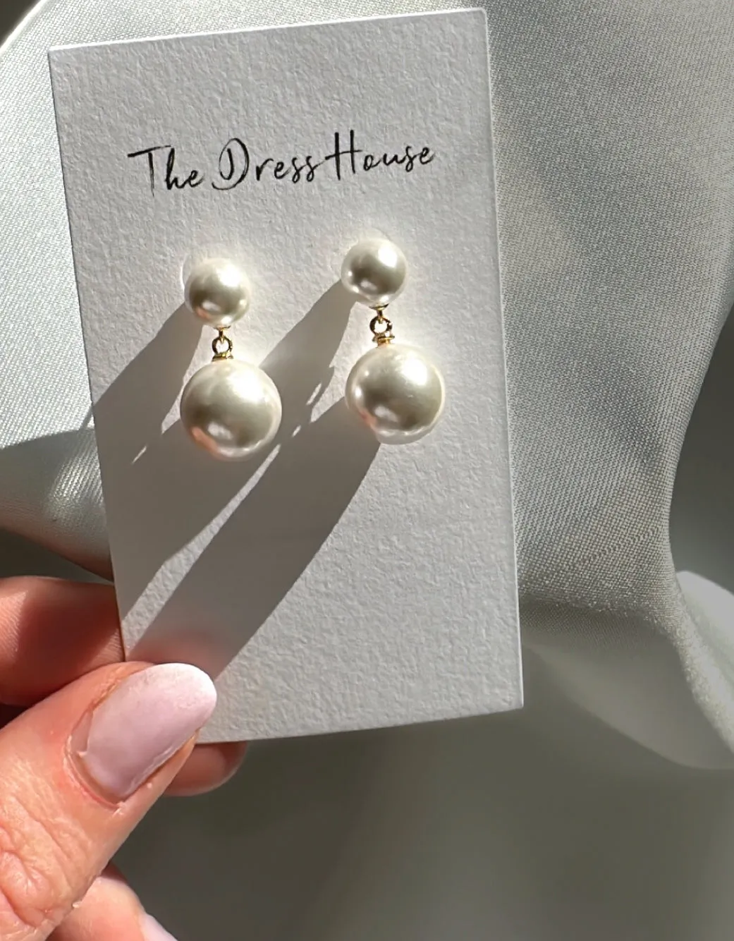 Calina - Pearl Gold Earring PRE ORDER