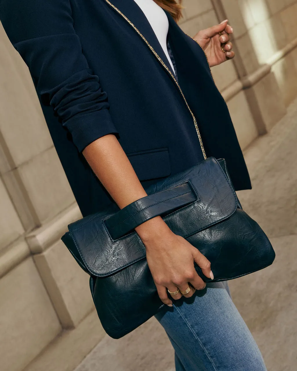 Come With Me Foldover Clutch