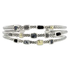 David Yurman Multi-Stone Confetti Cuff
