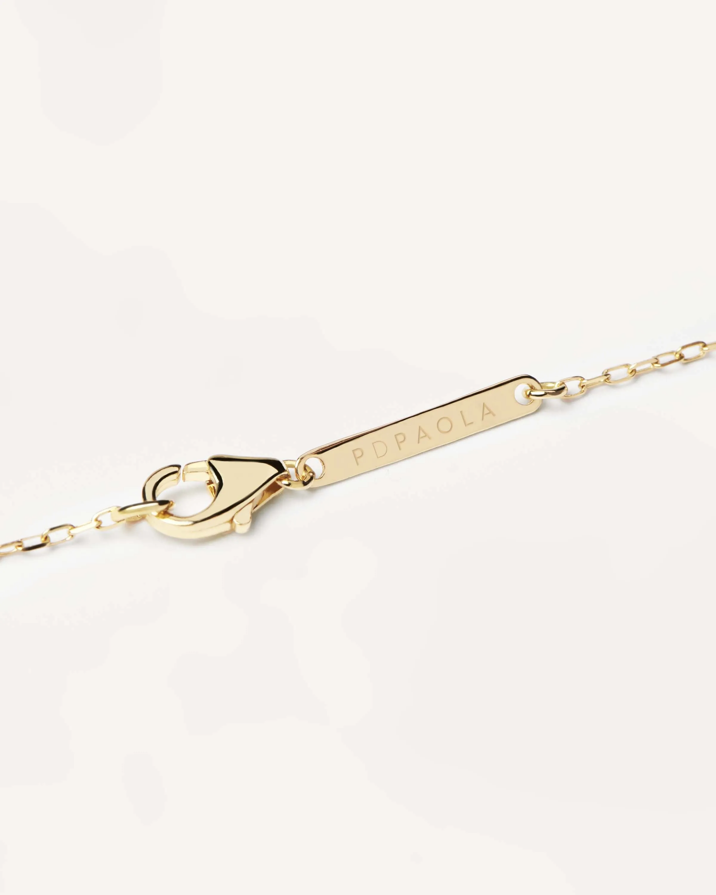 Diamonds and Gold Letter Y Necklace