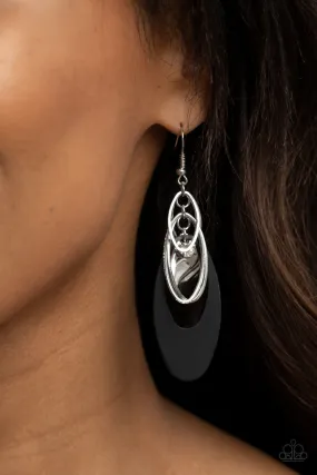 Earrings Ambitious Allure - Black E2082
