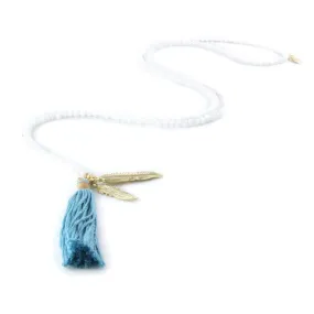 Ettika Beaded Tassel Necklace