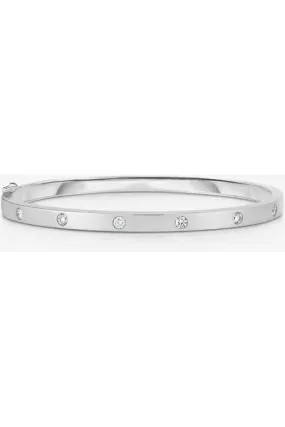 FC Creations Bracelet 14K Gold Diamond Bangle Bracelet | White Gold 0.30 CTW