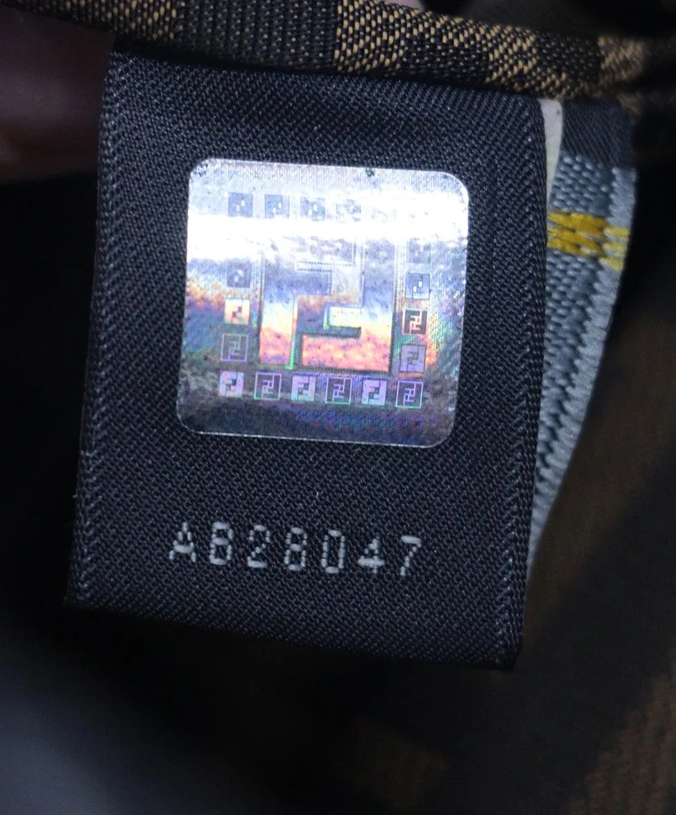 Fendi Black Leather Spy Bag