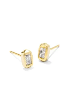 Fern Cyrstal Stud Earrings