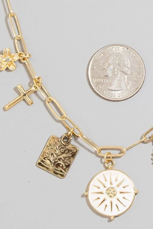 Follow Your Heart Charm Necklace
