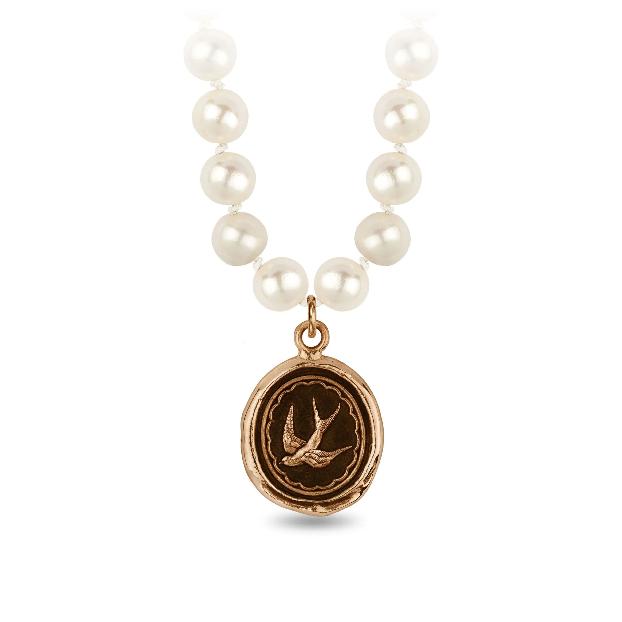 Free Spirited Freshwater Pearl Necklace - Ivory