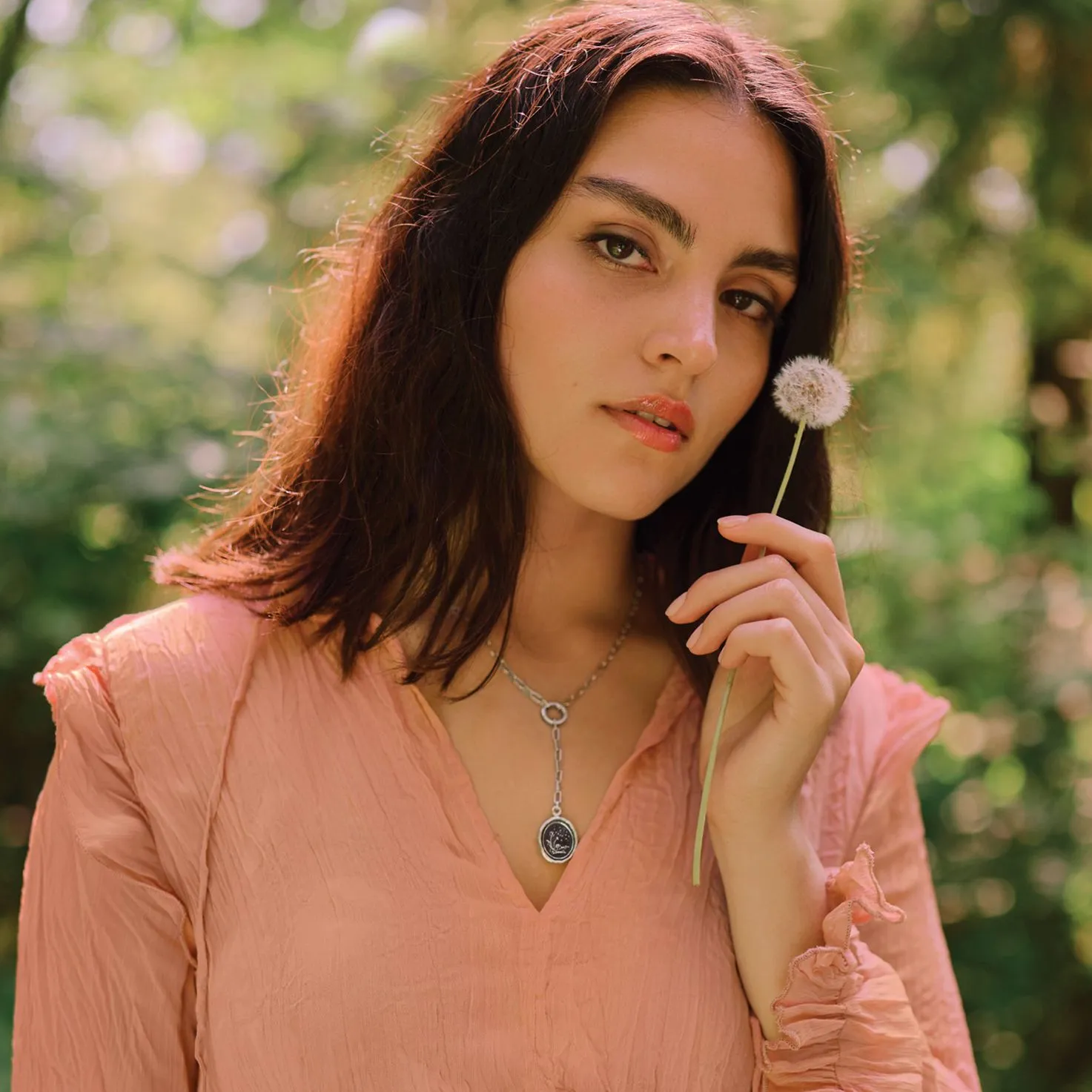 Free Spirited Small Paperclip Chain Necklace