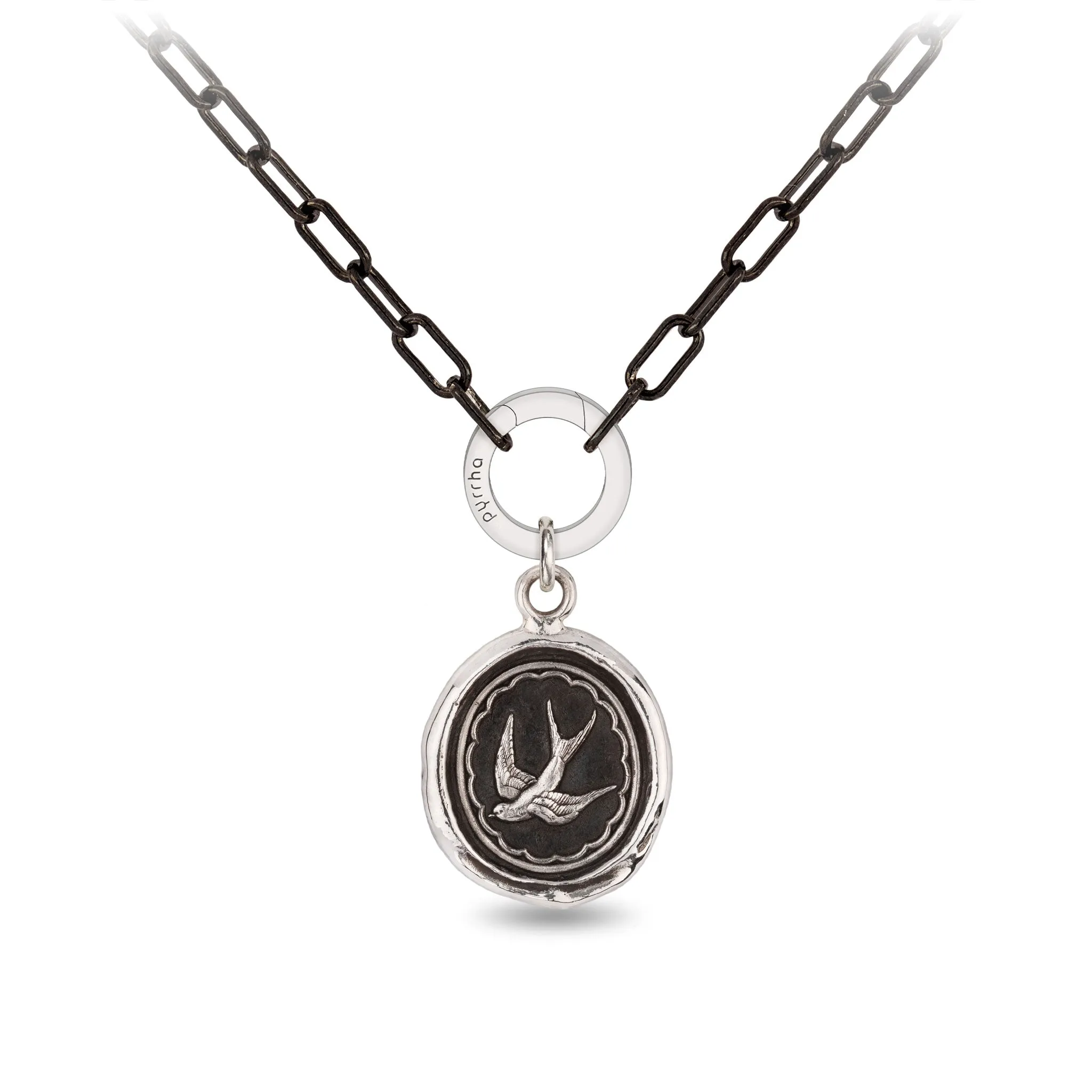 Free Spirited Small Paperclip Chain Necklace