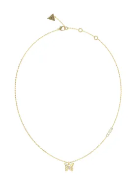 Gold Chrysalis Butterfly Necklace