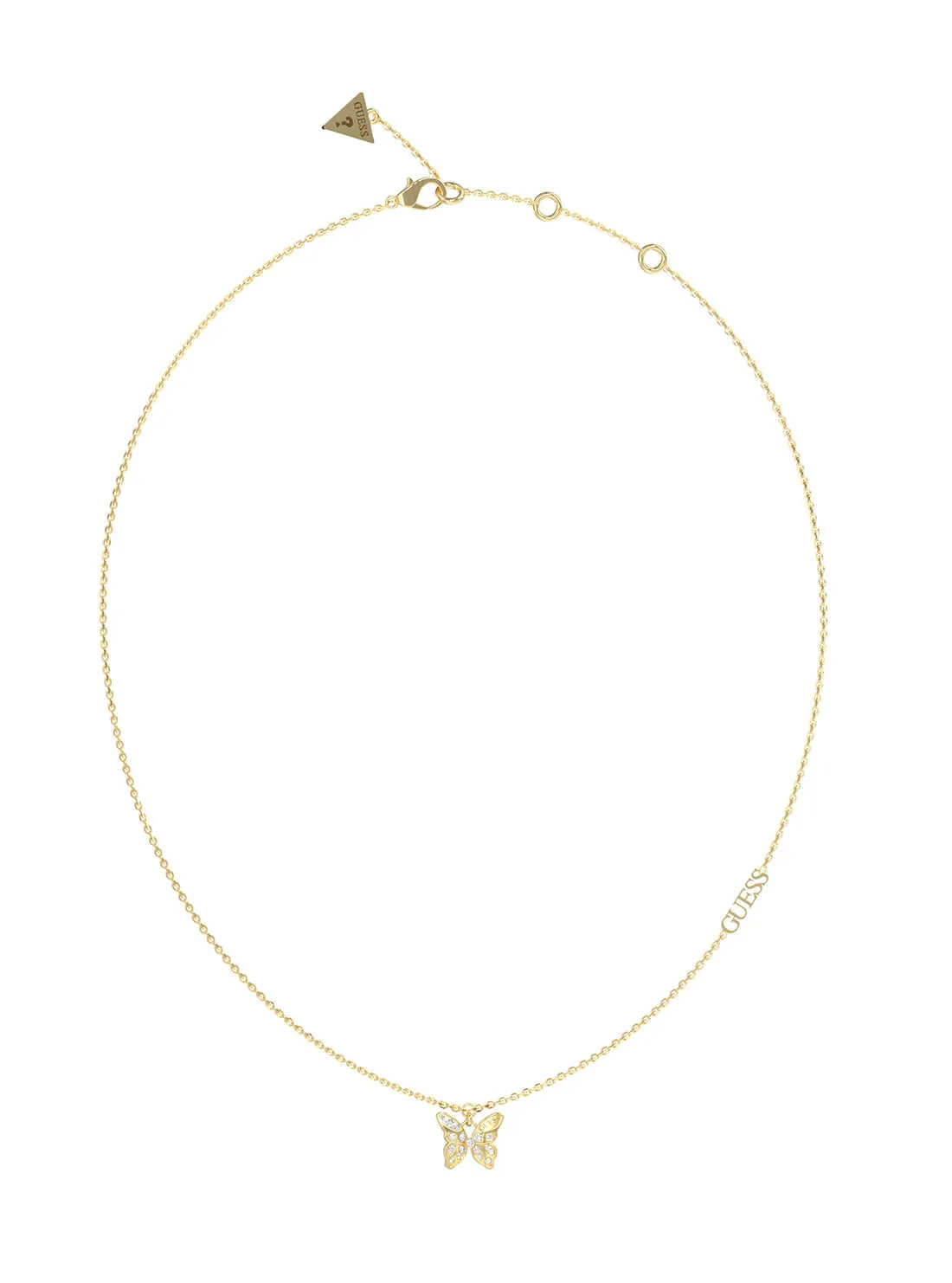Gold Chrysalis Butterfly Necklace