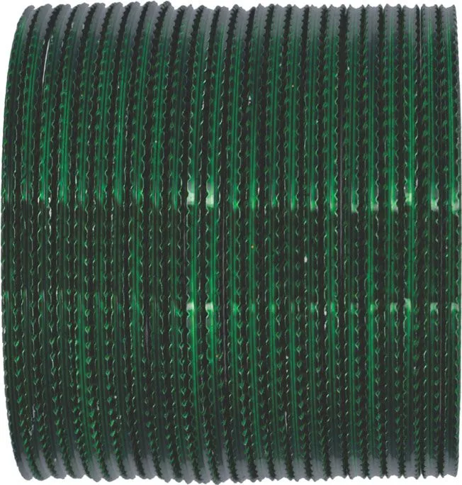 Green Shaded Glass Bangle Set