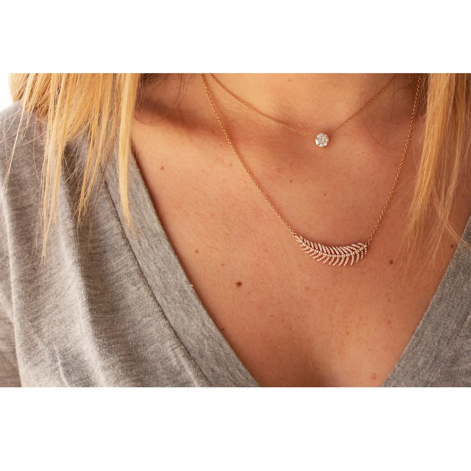 Hammock Feather Necklace