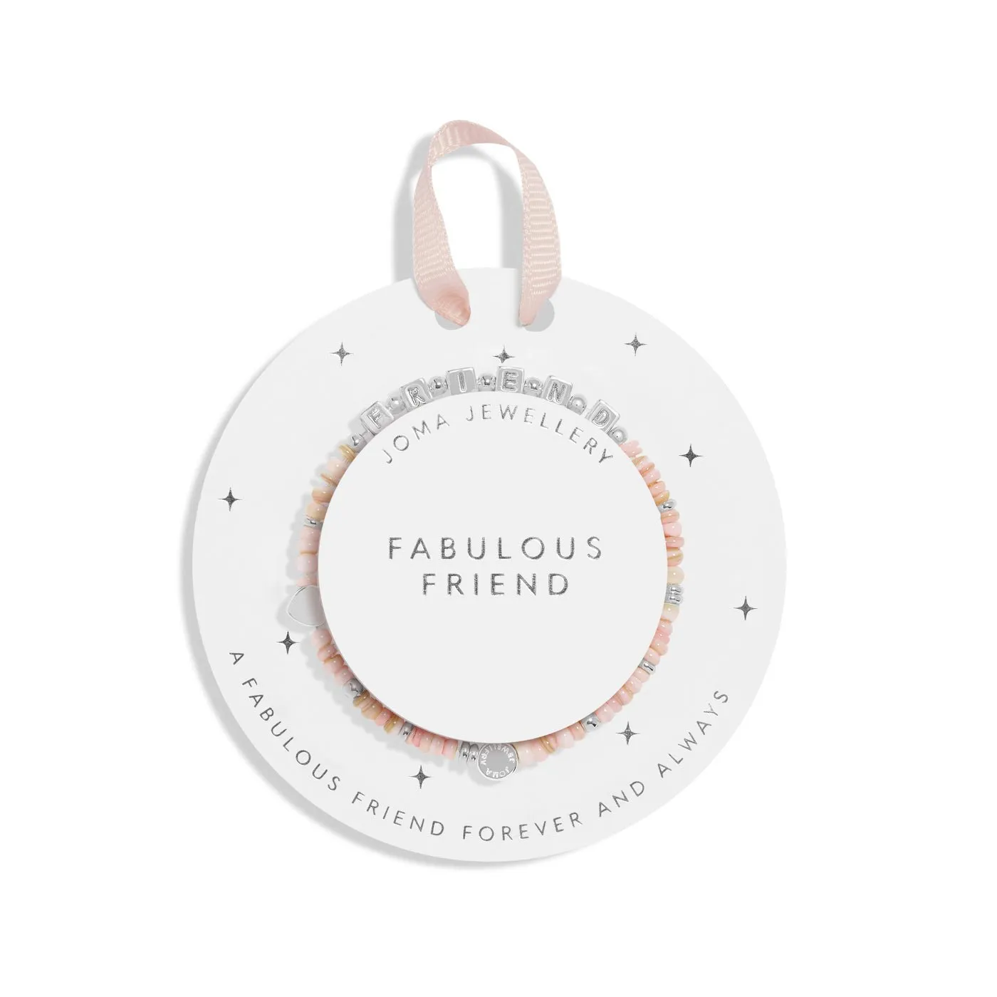 Kids Happy Little Moments Fabulous Friend Silver Plated Bracelet C740
