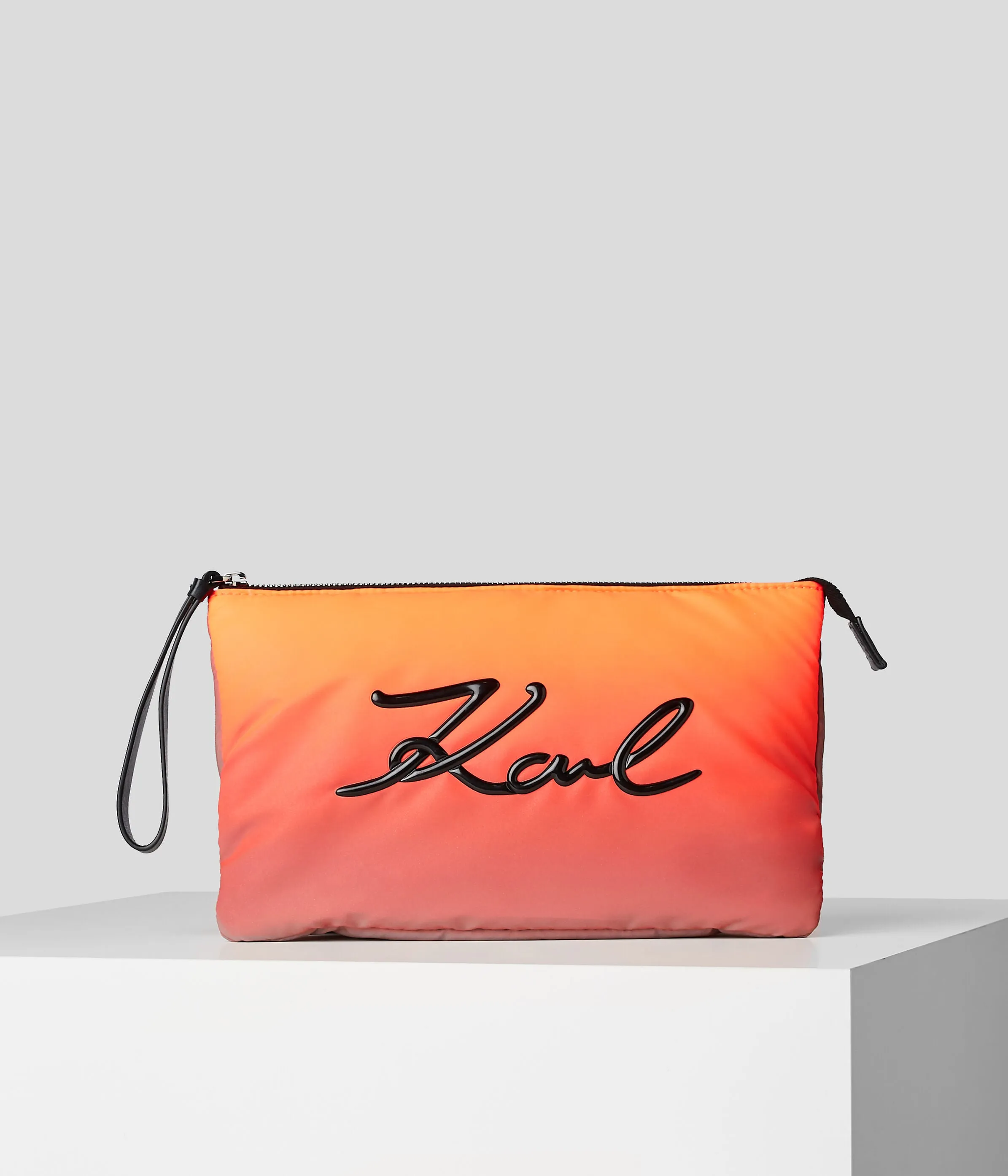 K/SIGNATURE SOFT REFLECTIVE DEGRADÉ POUCH