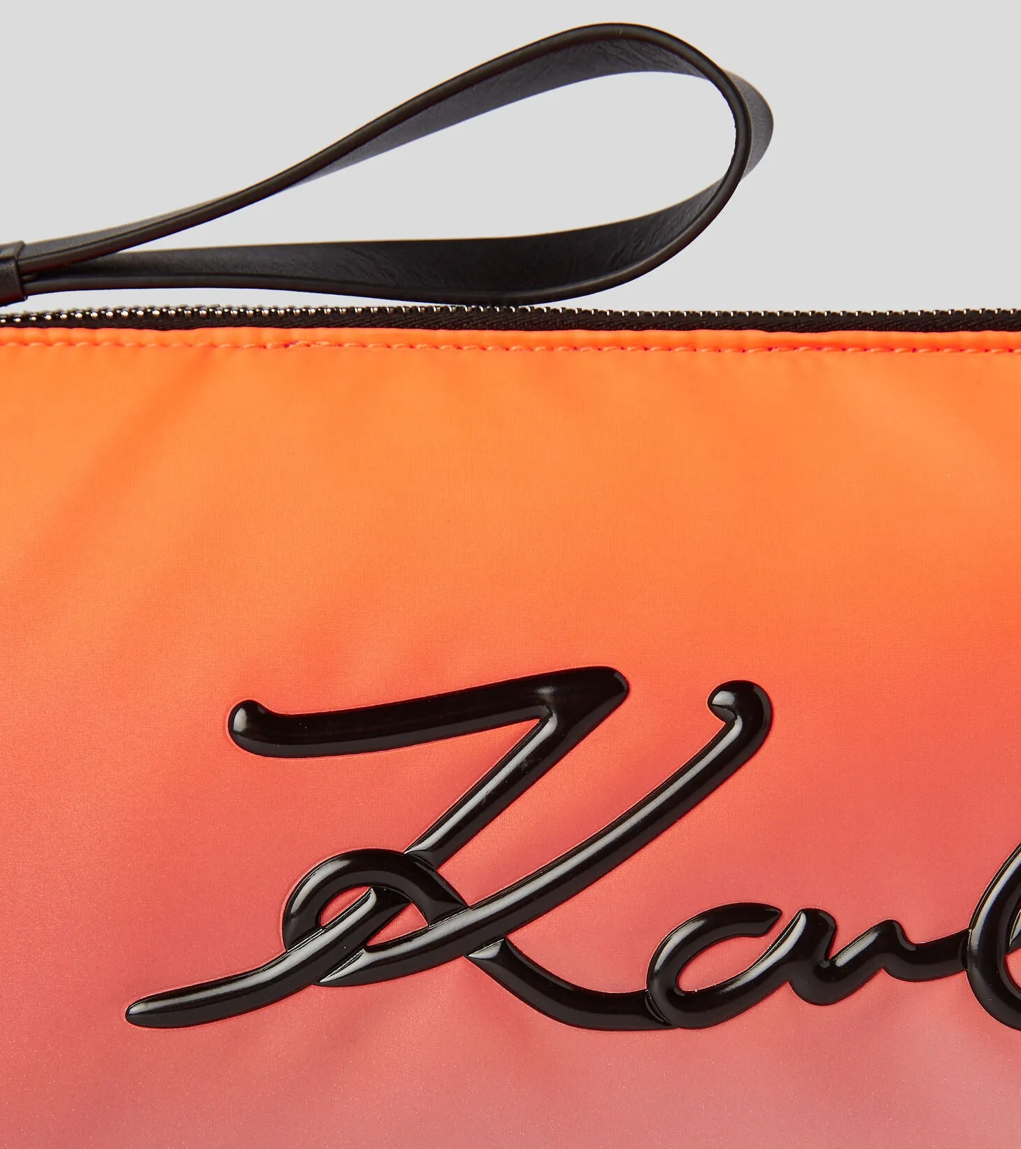 K/SIGNATURE SOFT REFLECTIVE DEGRADÉ POUCH