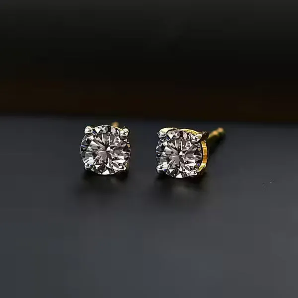 Lab Grown Diamond Classic Stud Earrings