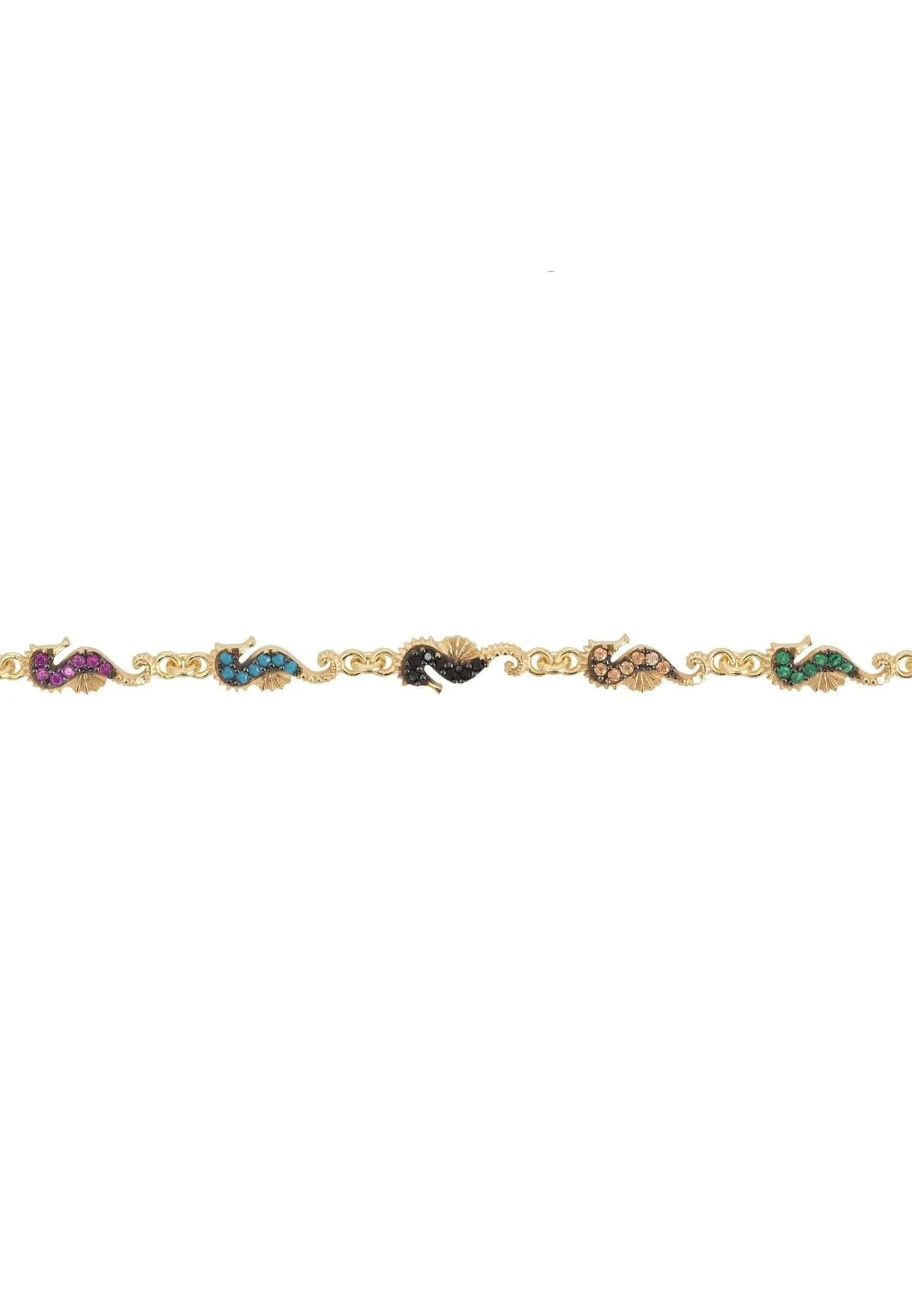 Latelita London Seahorses Bracelet Gold