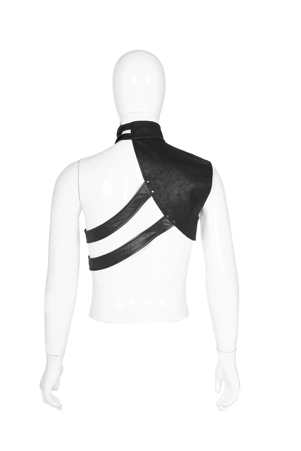 Leather Shoulder Harness for Edgy Streetwear