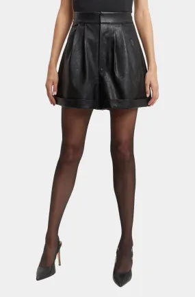 Leon Vegan Leather Short