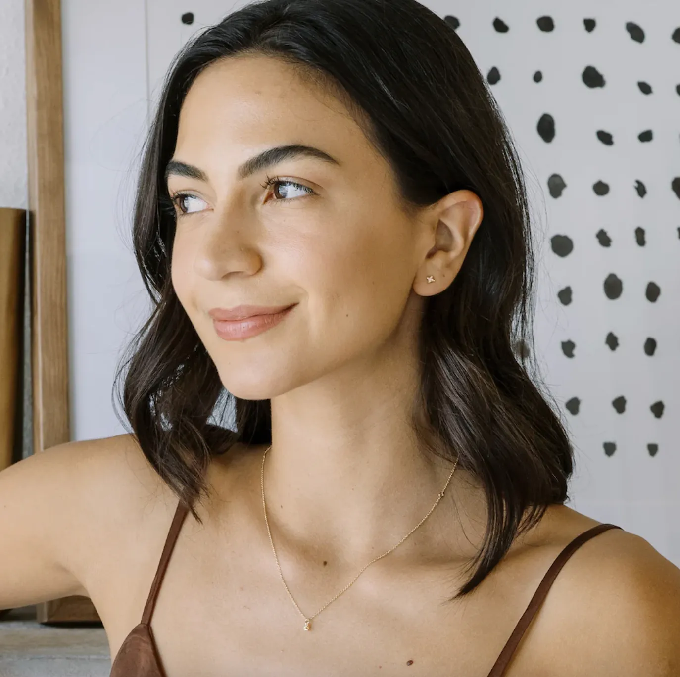 lucky origami star studs