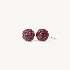 Medium Birthstone Sparkle Ball™ Stud Earrings