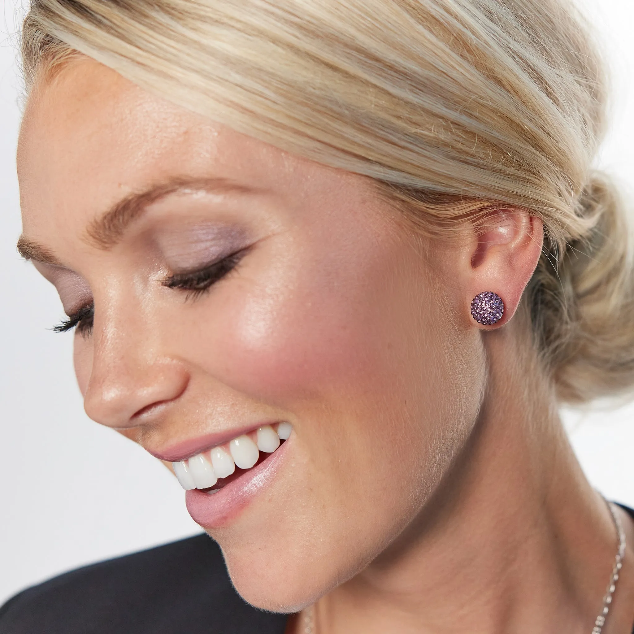 Medium Birthstone Sparkle Ball™ Stud Earrings