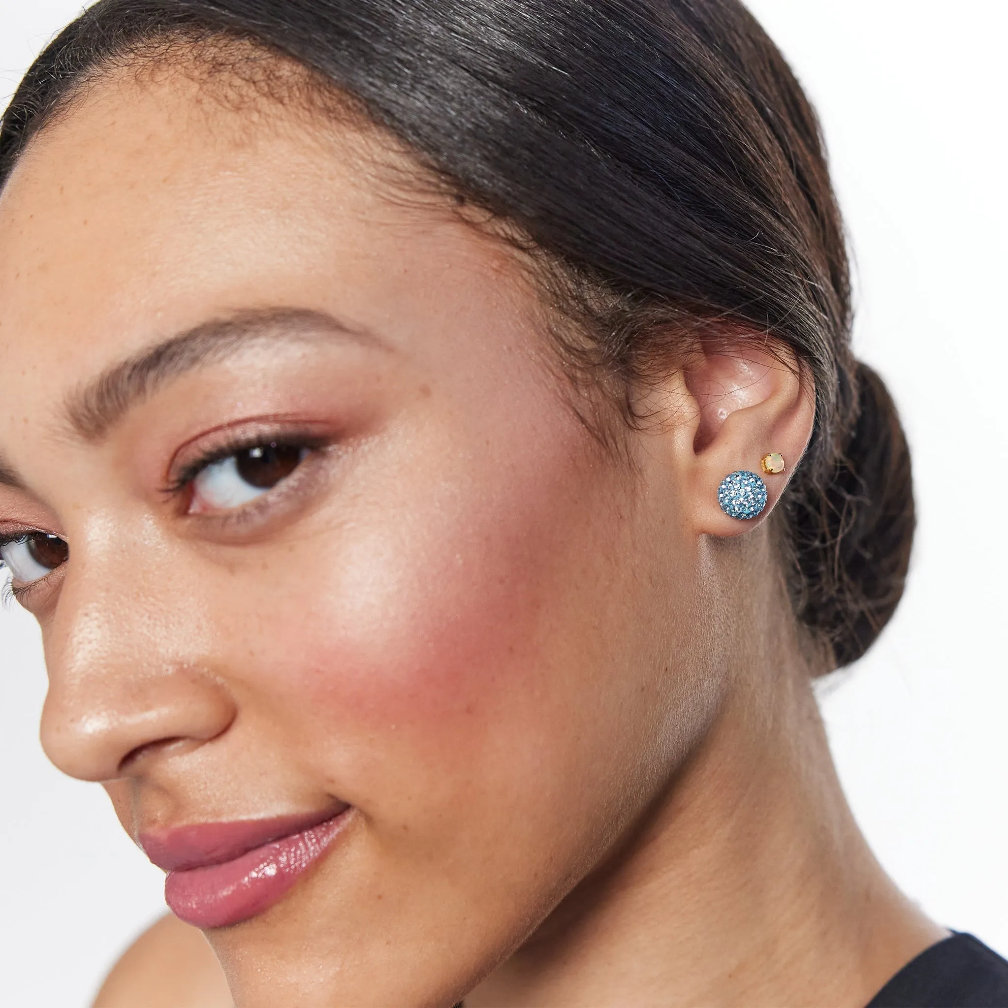 Medium Birthstone Sparkle Ball™ Stud Earrings