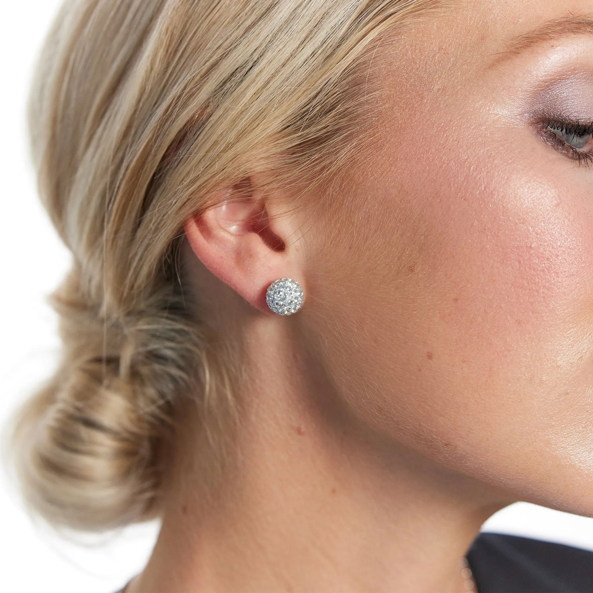 Medium Birthstone Sparkle Ball™ Stud Earrings