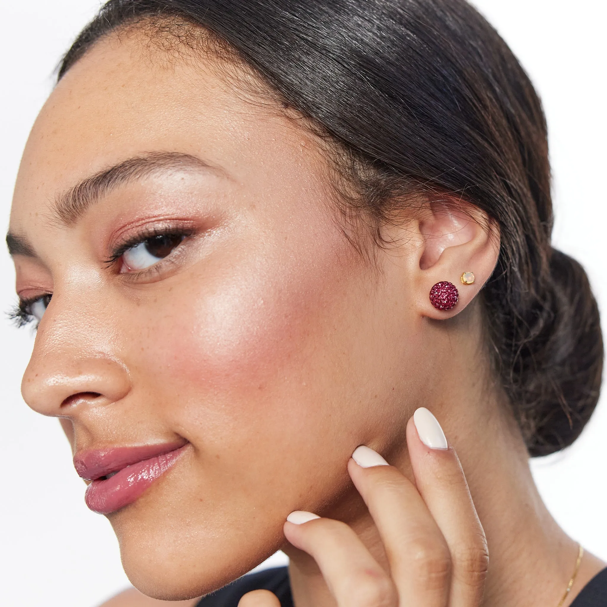 Medium Birthstone Sparkle Ball™ Stud Earrings