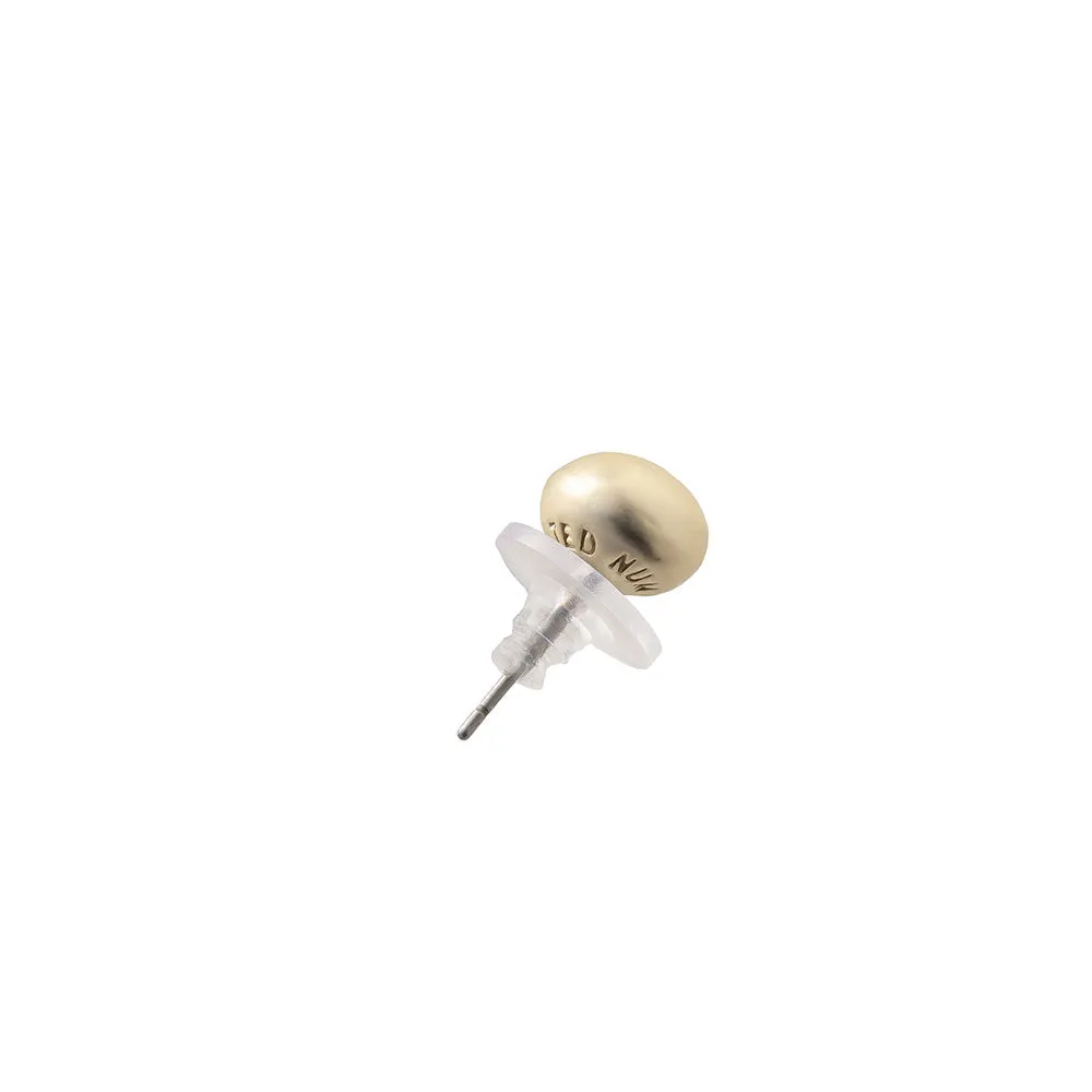 Metal Ball Stud Earrings