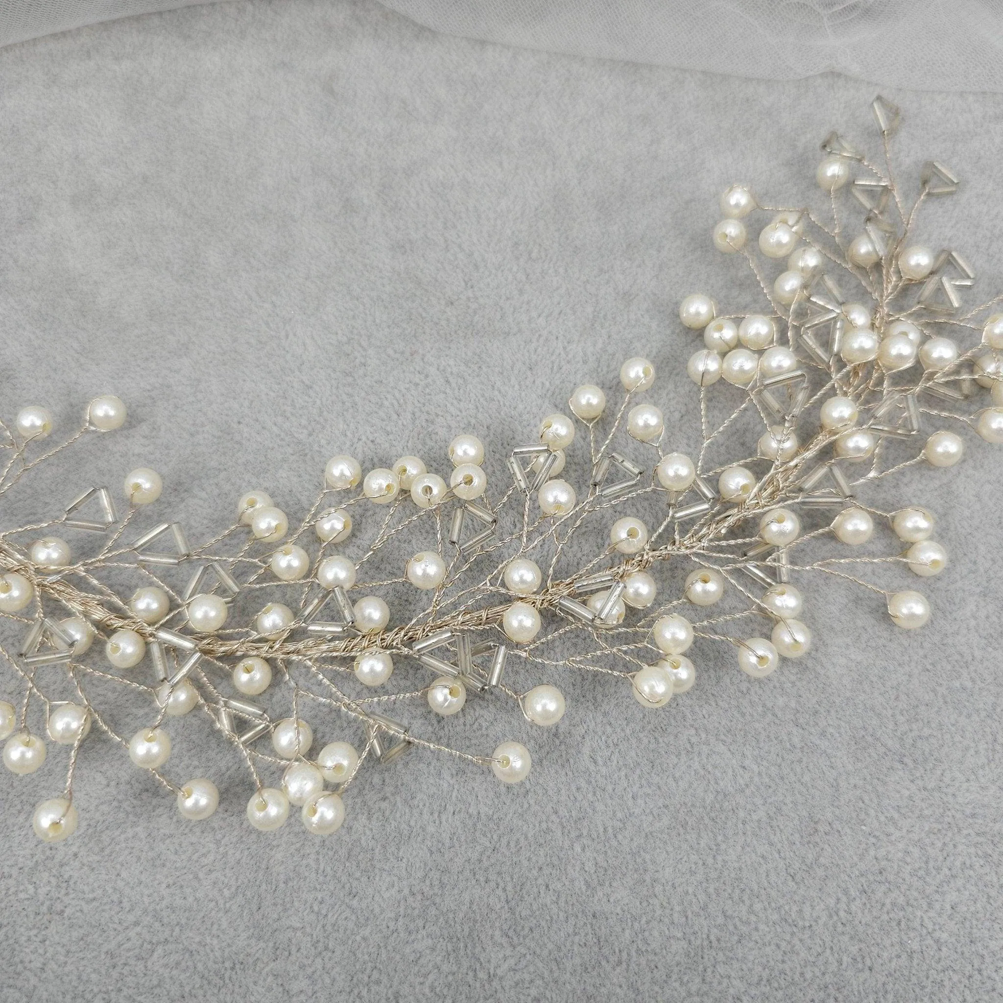 Mona Bridal Hairvine Headpiece