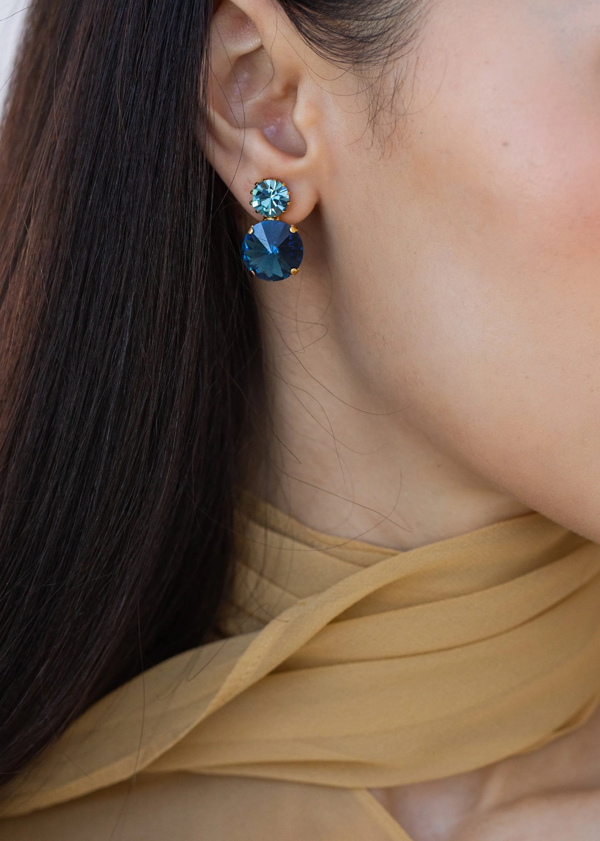 Myrla Earrings -- Lagoon