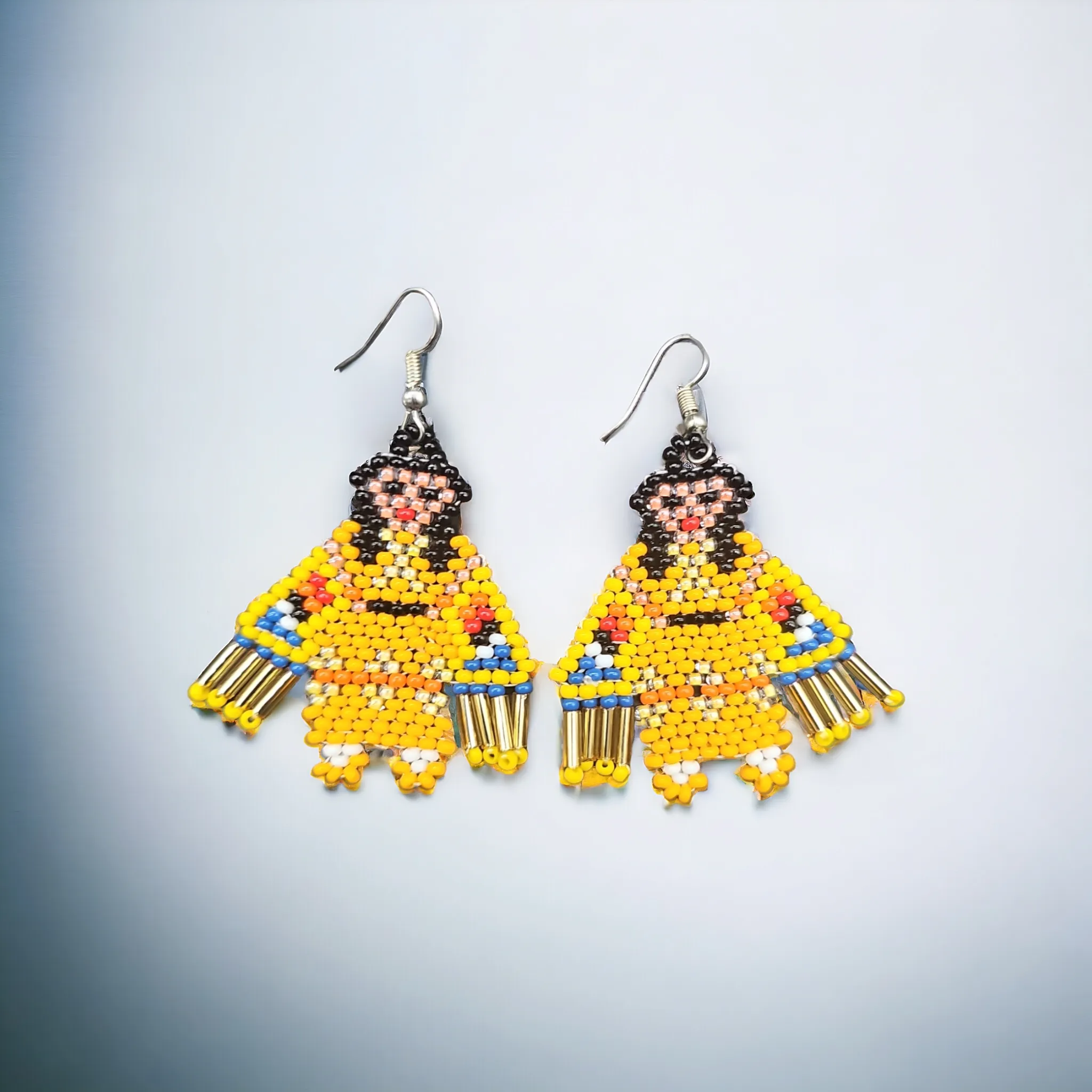 OldTribes™ American Kachina Doll Girl Woman (Yellow)