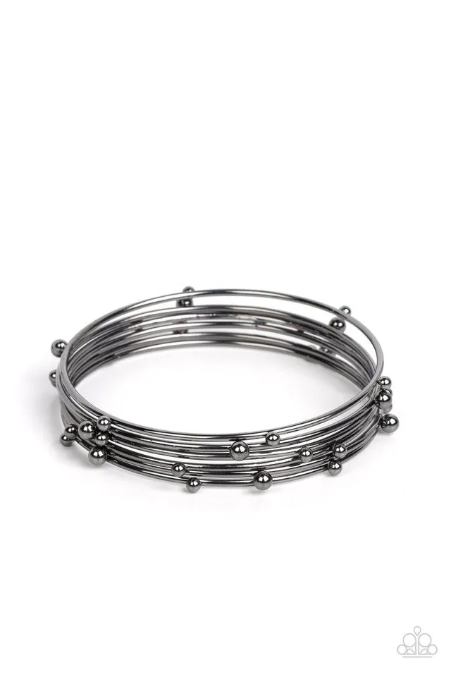 Paparazzi Bracelet ~ Metro Satellite - Black