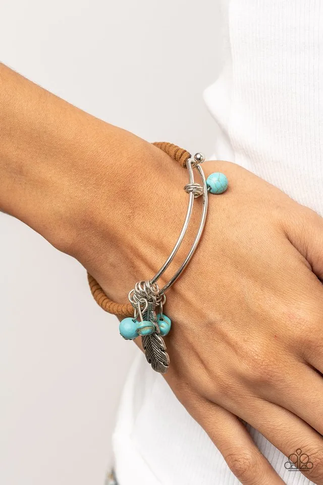 Paparazzi Bracelet ~ Running a-FOWL - Blue