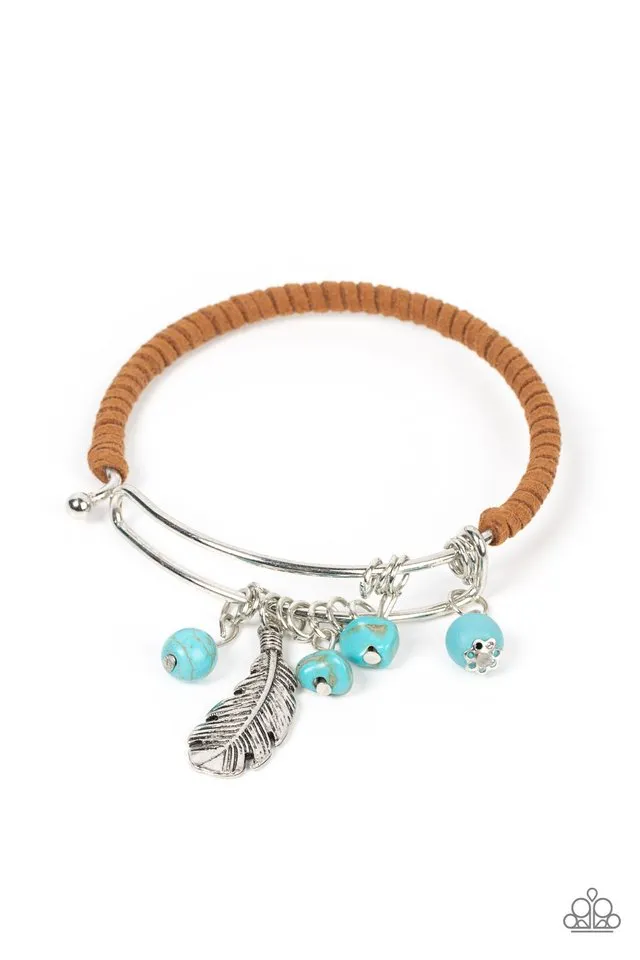 Paparazzi Bracelet ~ Running a-FOWL - Blue