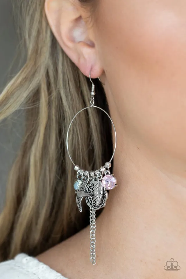 Paparazzi Earring ~ TWEET Dreams - Pink