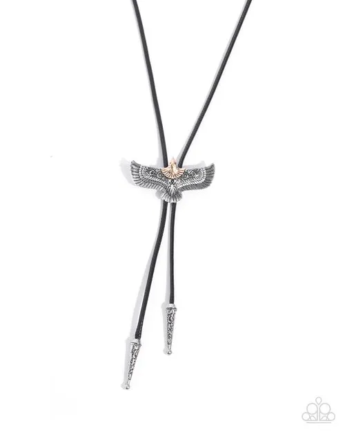 Paparazzi Necklace ~ Eagle Emblem