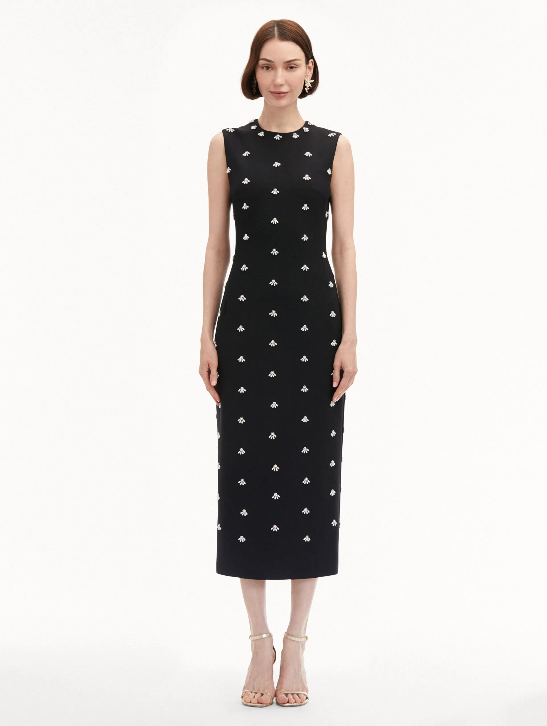 Pearl Cabochon Cocktail Dress