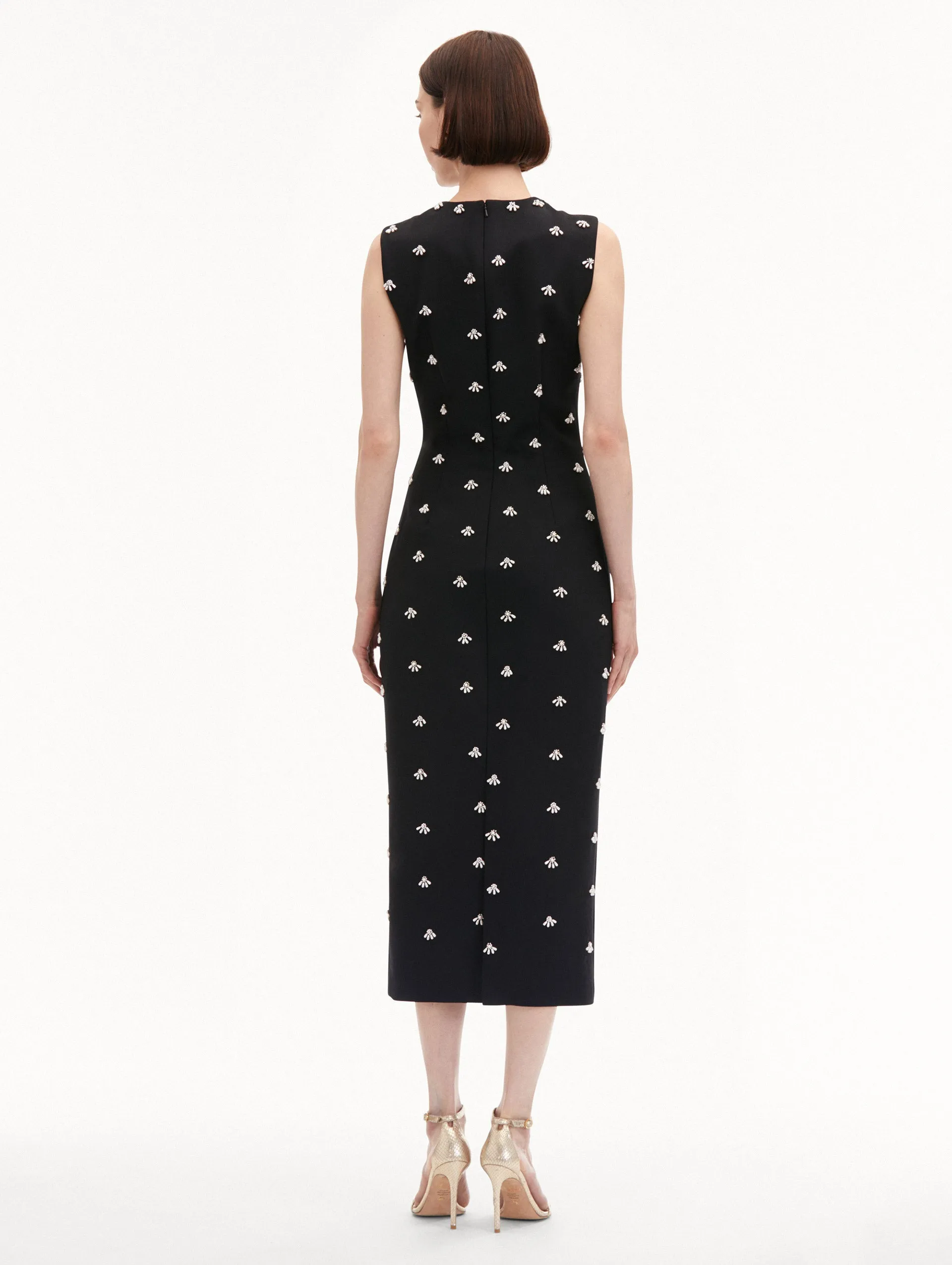 Pearl Cabochon Cocktail Dress
