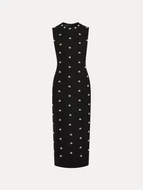 Pearl Cabochon Cocktail Dress