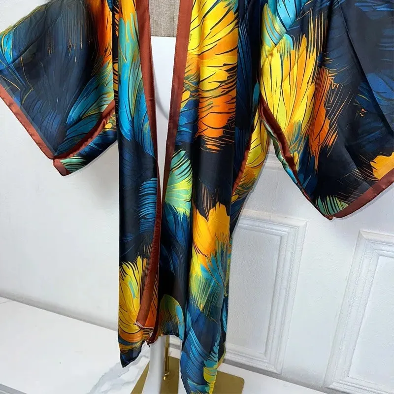Radiant Blossom Kimono