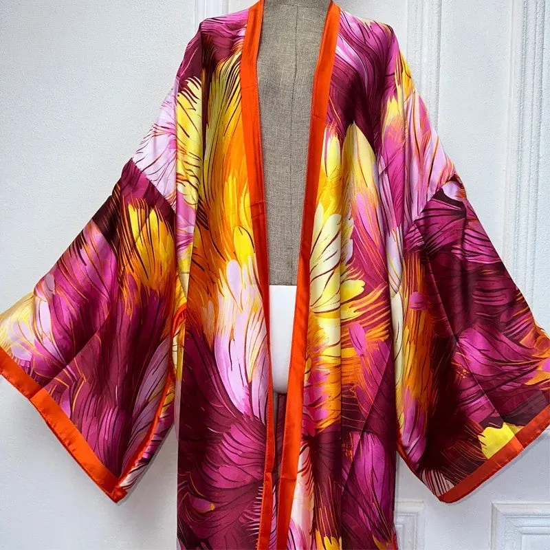 Radiant Blossom Kimono